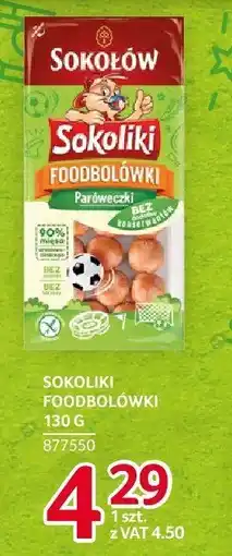 Selgros Parówki Sokoliki Foodbolówki 130g Sokołów oferta