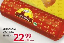 Selgros Ser salami Selgros oferta