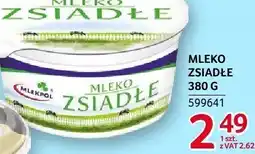Selgros Mleko zsiadłe Mlekpol oferta
