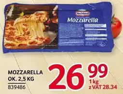 Selgros Ser Mozzarella Hochland oferta