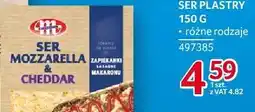 Selgros Ser Mozzarella & Cheddar plastry 150g Mlekovita oferta