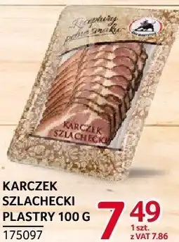 Selgros Karczek szlachecki plastry ZMB Białystok oferta