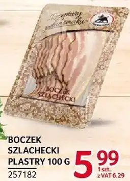Selgros Boczek szlachecki plastry ZMB Białystok oferta