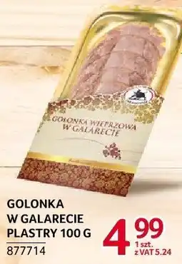 Selgros Golonka w galarecie plastry ZMB Białystok oferta