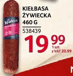 Selgros Kiełbasa żywiecka Krakus oferta