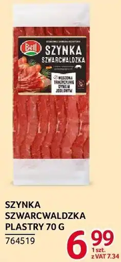 Selgros Szynka szwarcwaldzka plastry Bell oferta