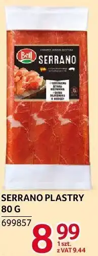 Selgros Serrano plastry Bell oferta