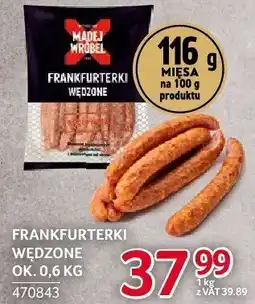 Selgros Frankfurterki wędzone Madej Wróbel oferta