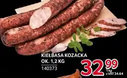 Selgros Kiełbasa kozacka Pekpol oferta