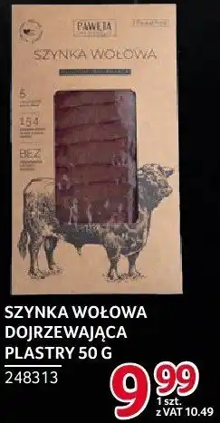 Selgros Szynka wołowa dojrzewająca Pawęta oferta