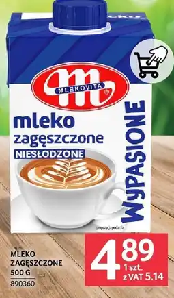 Selgros Mleko zagęszczone niesłodzone Mlekovita oferta