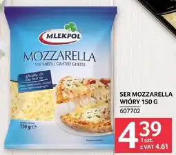 Selgros Ser Mozzarella wiórki Mlekpol oferta