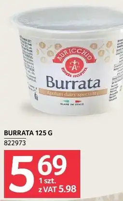 Selgros Ser burrata Auricchio 125g oferta