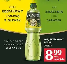 Selgros Olej rzepakowy Oliwier oferta