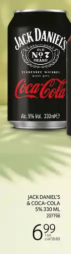 Selgros Napój alkoholowy Jack Daniel's & Coca-Cola 5% 330 ml oferta