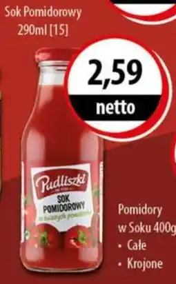 DUO-TES Sok pomidorowy Pudliszki oferta