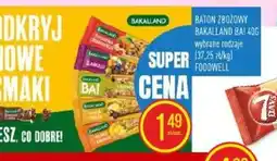 Pokusa Foodwell Baton zbożowy Bakalland BA! oferta