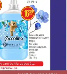 Pokusa Coccolino Płyn do płukania Fresh&Soft oferta