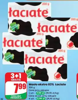 Dino Masło ekstra 83% Łaciate oferta