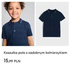 Sinsay Koszulka polo z ozdobnym kołnierzykiem oferta