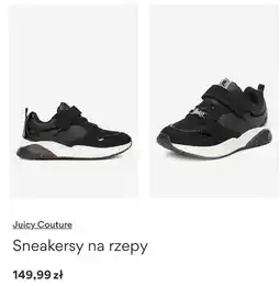 CCC Buty sneakersy na rzepy Juice Couture oferta