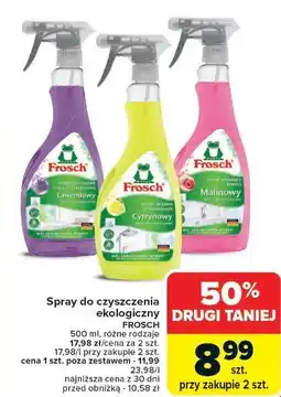 Carrefour Płyn do czyszczenia ekologiczny Frosch oferta