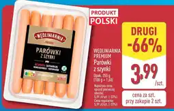 ALDI Parówki z szynki Wędliniarnia Premium oferta