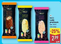 ALDI Lody Mucci Lody premium różne rodzaje oferta
