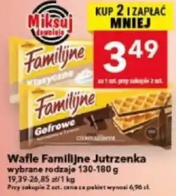 Lewiatan Wafle Familijne Jutrzenka oferta