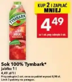 Lewiatan Sok 100% Tymbark oferta