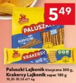 Lewiatan Paluszki Lajkonik klasyczne, Krakersy Lajkonik super oferta