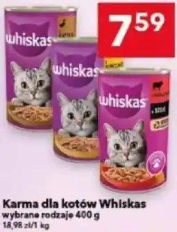 Lewiatan Karma dla kotów Whiskas oferta