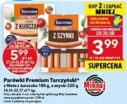 Lewiatan Parówki Premium Tarczyński oferta