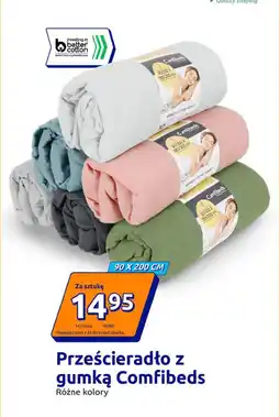 Action Prześcieradło z gumką Comfibeds oferta