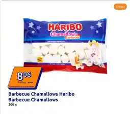 Action Barbecue Chamallows Haribo Barbecue Chamallows oferta