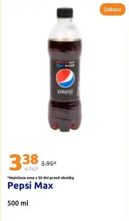Action Pepsi Max oferta