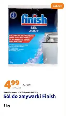 Action Sól do zmywarki Finish oferta