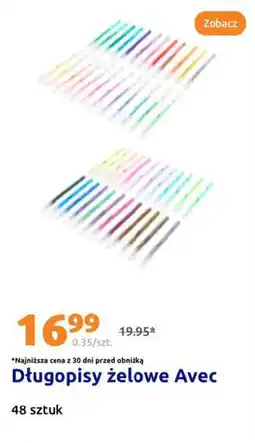 Action Długopisy żelowe Avec oferta