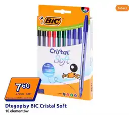 Action Długopisy BIC Cristal Soft oferta