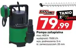 Bricomarche Pompa zatapialna oferta