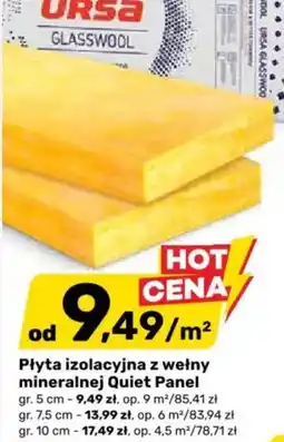 Bricomarche Płyta izolacyjna z wełny mineralnej Quiet Panel oferta