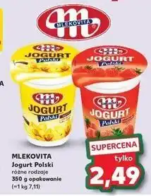Kaufland Jogurt polski wanilia Mlekovita oferta
