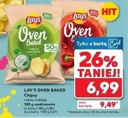 Kaufland Chipsy jogurt z ziołami ogrodowymi Lay's Oven Baked (Prosto Z Pieca) oferta