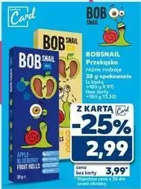 Kaufland Przekąska jabłkowo-gruszkowa Bob Snail oferta