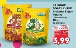 Kaufland Paluchy pełne ziaren sezamu lnu i chia Lajkonik Dobry Chrup oferta
