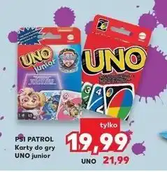 Kaufland Gra uno Mattel oferta