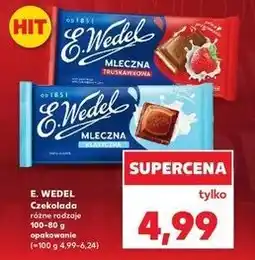 Kaufland Czekolada klasyczna mleczna E. Wedel oferta