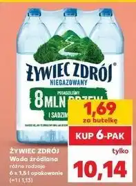 Kaufland Woda niegazowana Żywiec Zdrój oferta