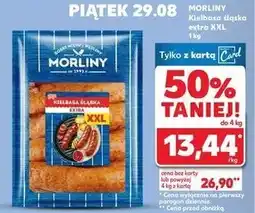 Kaufland Kiełbasa śląska Morliny oferta