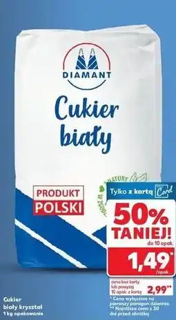 Kaufland Cukier biały Diamant oferta
